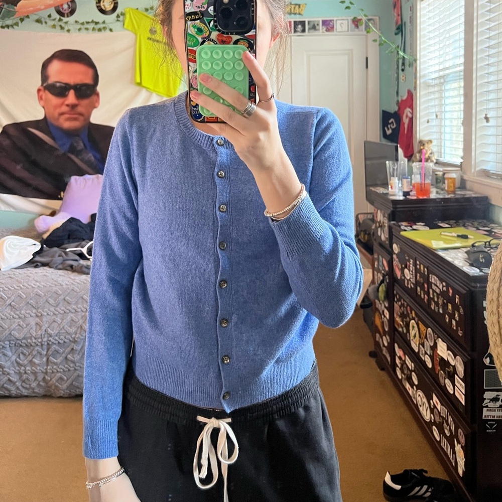 Blue sweater